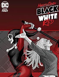 Harley Quinn Black   White   Red